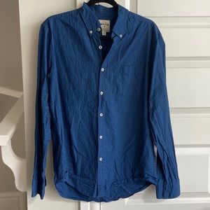 Button down polka dot shirt